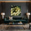 Art mural sur toile fruitier vert Sapote-802552781