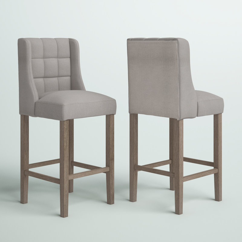 Tabouret Emsworth, Beige, Tabouret de bar (siège d’une hauteur de 30 po)