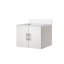 Meuble-lavabo blanc lustré 24 po X P 22 po D, avec plateau en quartz blanc