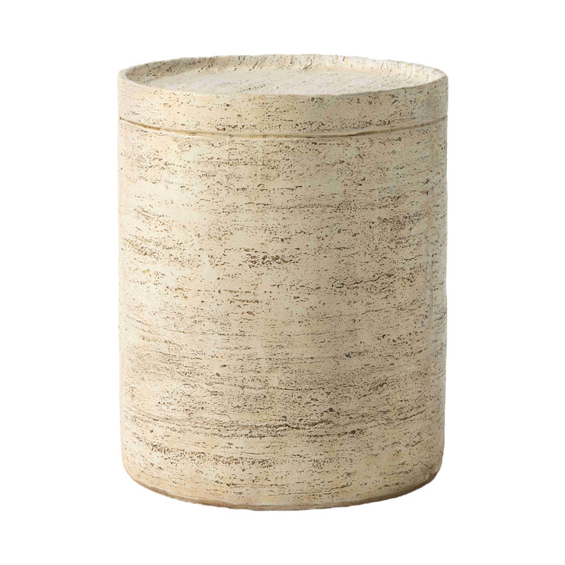 Mudoch Round Outdoor Side Table , 13.8'' in. W in. D, 1
