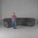 Cassandre 6 - Piece Upholstered Reclining Sectional