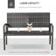Roxane Steel Outdoor Bench-57359726