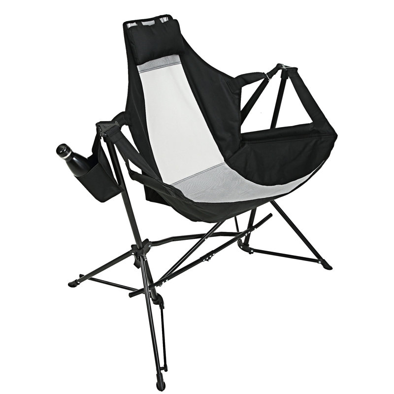 Chaise pliante, Noir