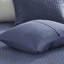 Ensemble de courtepointe 3 pièces bleu marine double / grand-119922098-119922109