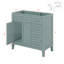 Meuble-lavabo 36 po sans lavabo moderne avec portes d'armoire-1387227718