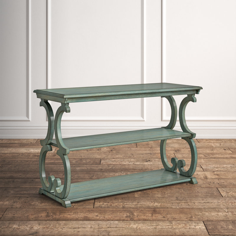 Huntingdon 48'' Console Table, Dark Sea Green