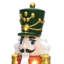 Soldat casse-noisette illuminé rouge 2 pi avec couronne, décoration de Noël à piles-52370288