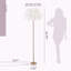 Lismore 63'' Brass LED Novelty Floor Lamp with Outlet-232580340