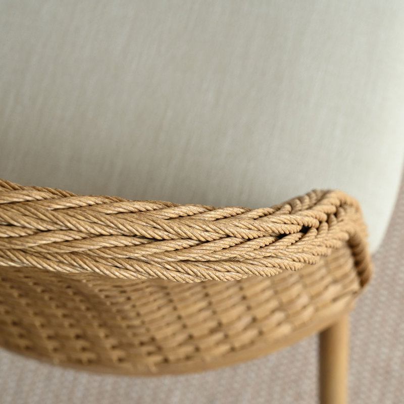 Coastal Rattan Counter Stool(Set of 3)
