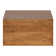 Adeana Poplar Solid Wood Floating Shelf with Drawer