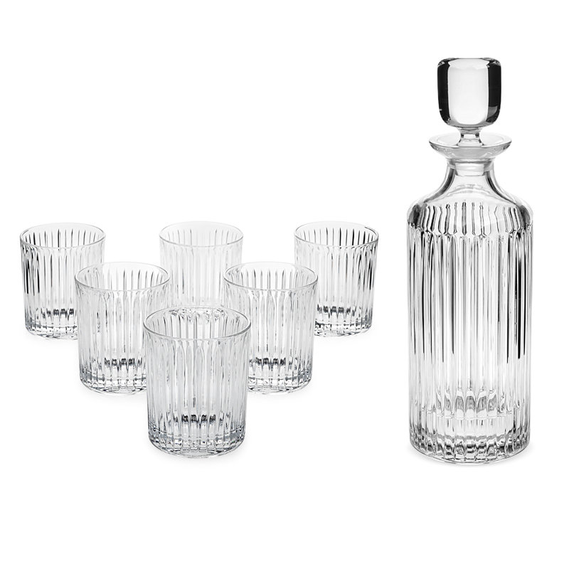 Deatsville 320ml Crystal Whiskey Glass Set