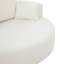 Fauteuil d'appoint en chenille pivotant à 360 ° Chunni avec coussins amovibles-121782696-121782697