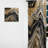 Jazmyne - Exploring The Depths Of Black Gold Geode II - Abstract Marble Velvet Curtain - 1 panel-857852358