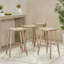 Tabouret de bar en bois d'acacia Sweetgrove