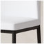 Ensemble de 6 chaises de salle à manger avec pieds en métal 6 pièces