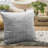 Textured Velvet Throw Pillow Cover-316779487