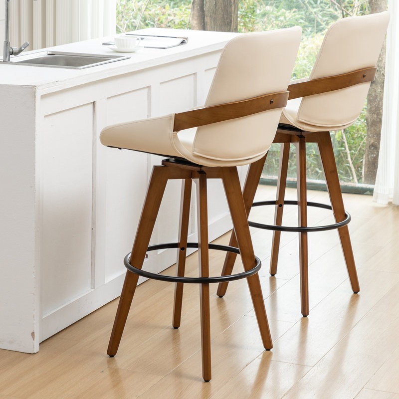 Bar Stools, Beige, Bar Stool (29.52" Seat Height)