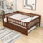 Clyda Daybed with Twin Trundle and Fence Guardrails-970105895-970105891