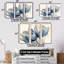 Sapphire - Tulipes, ensemble d'art sur toile-107763824-107763823