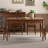 French Vintage Rectangular Dining Table 4 - Person Solid Wood Solid Wood Top Four Leg Dining Set