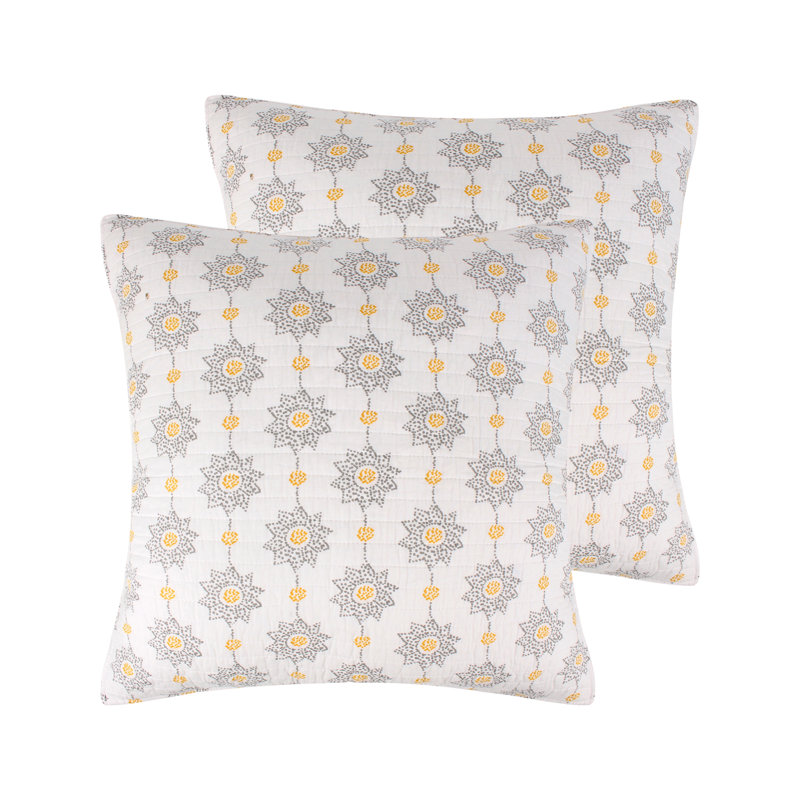 Taie décorative ocre Luiza
