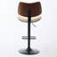 Tabourets pivotants en cuir avec hauteur ajustable-718072632