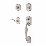 Westcliff Handleset with Deadbolt and Door Lever and Rosette