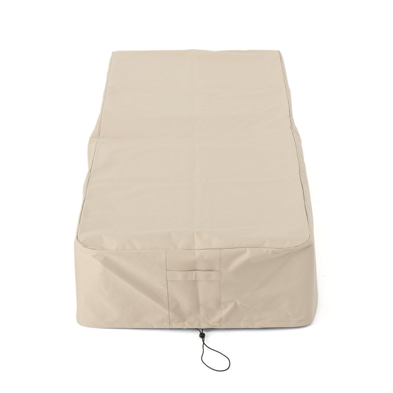 Ensemble de 2 chaises d'extérieur imperméables Roomfitter Shield, résistant aux intempéries, beige, 2, Beige