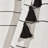Cotton Blend Striped Shower Curtain