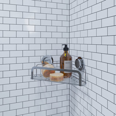 Stick N Lock Adhesive Shower Caddy