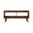Solid Wood Open-Top Chestnut Media Unit