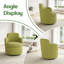 Fauteuil demi-tonneau pivotant à 360 ° Modern, fauteuil d'appoint Boucle, canapé simple rembourré-130830827