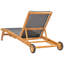 Bahama Outdoor Teak Chaise Lounge