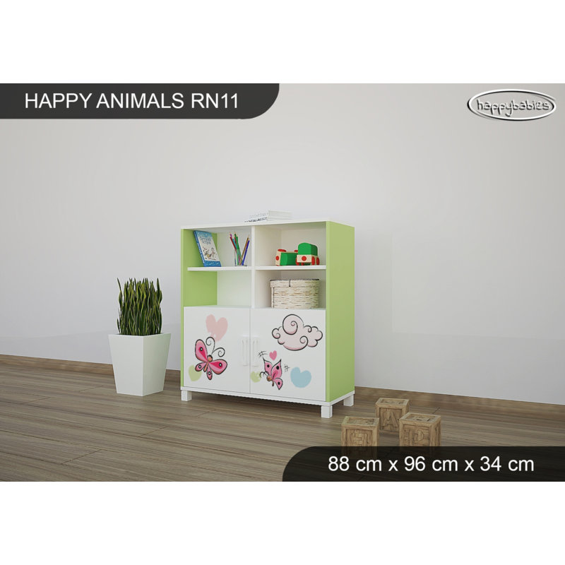 88cm W Kids Cube, Green