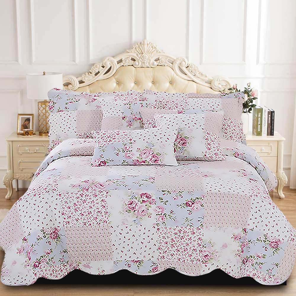 Orndorff Polyester Patchwork Bedspread