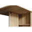 Table de salle à manger pliante avec 2 rangements, forme rectangulaire, 6 places, style moderne, bois de peuplier, facile à monter et à ranger, rangements inclus, design moderne et épuré.