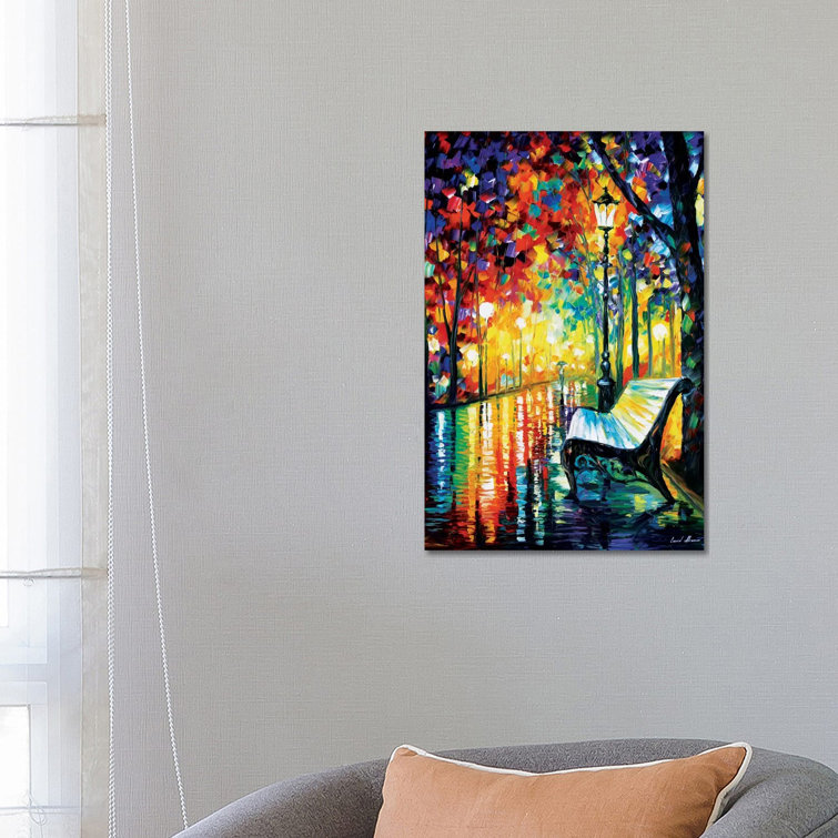 She Left... by Leonid Afremov - Painting on Canvas