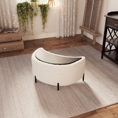 Upholstered Storage Ottoman