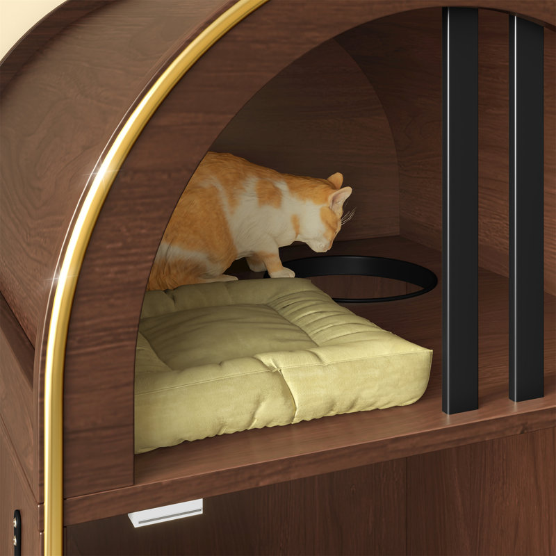 Enceinte de litière pour chat