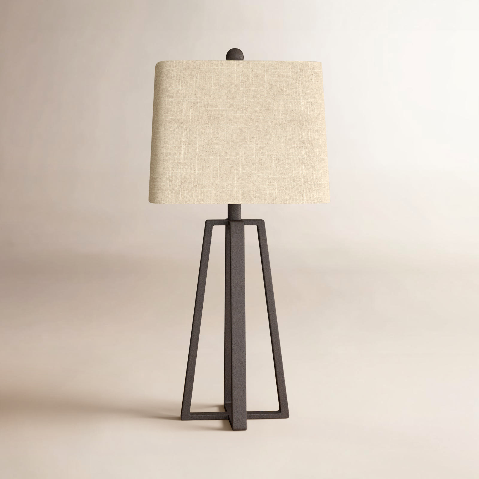 Dunaway Metal Tripod Lamp