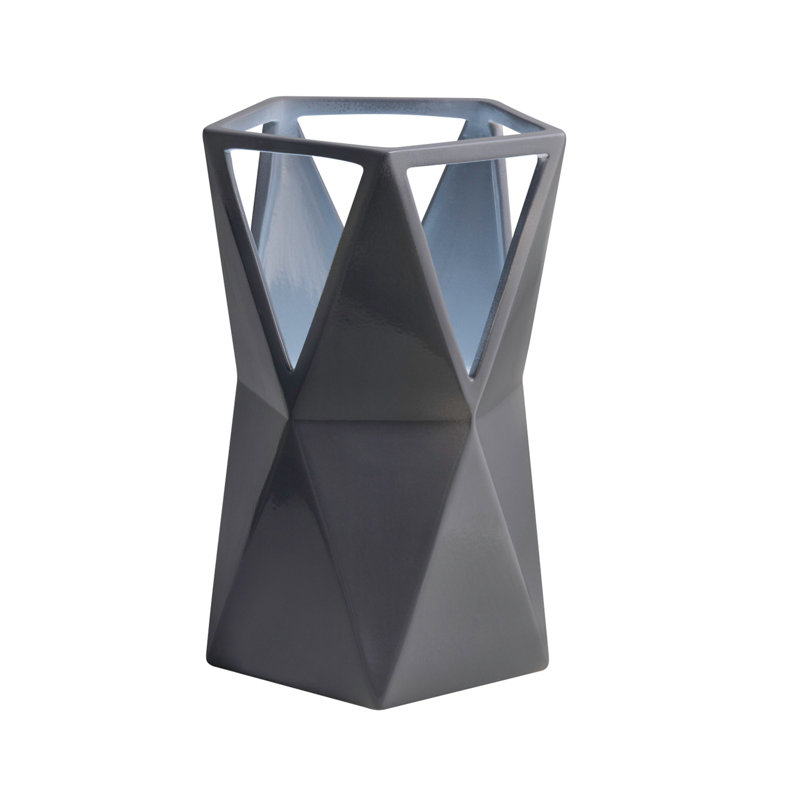 Lampe de table 11,75 po Odegaard, Gris brillant