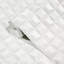 Geo White Illusion Dimensional Square Textured Geometric Modern Wallpaper Rolls