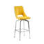 Bacarri Swivel Upholstered Counter Stool with Metal Frame-2096985572