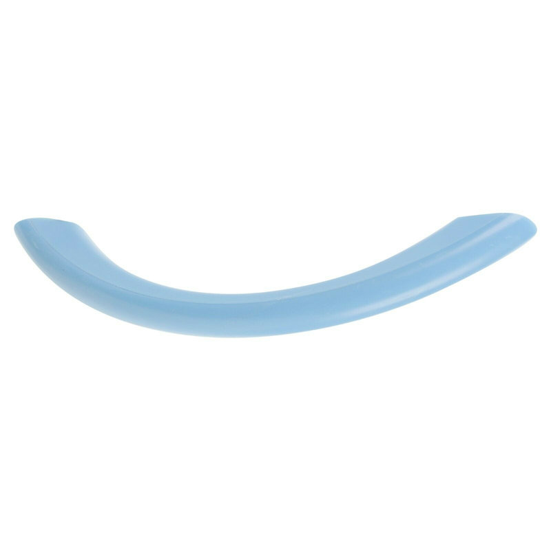 Plastic, Wood And Metal Door Handles & Knobs Light Blue Semi Circle Plastic Handle