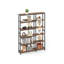 Bibliothèque d'angle, bibliothèque à 6 niveaux, 9,4 po x 40,2 po x 69 po, pour le salon, le bureau personnel-1406524996
