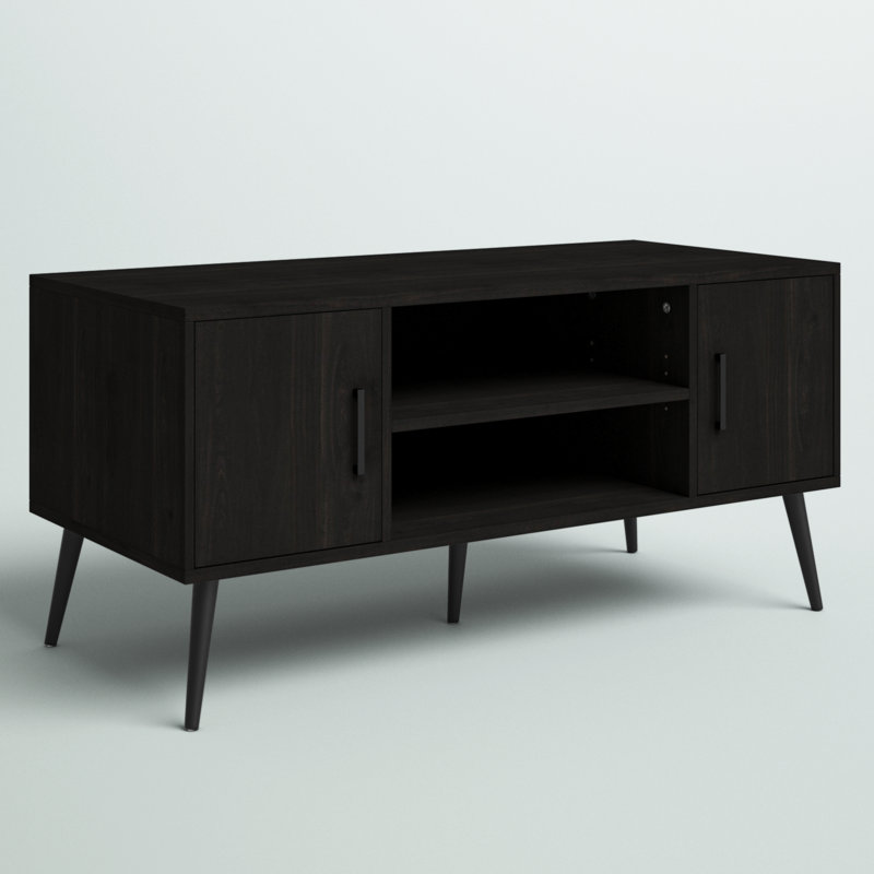 Bertta Unfinished TV Stand for TVs up to 43", Espresso