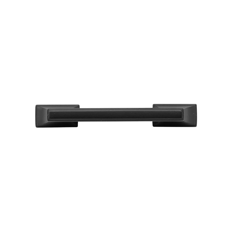 Brownstone Bar / Handle Pull, 3 3/4", Matte Black