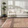 Briawood Checkered Beige Area Rug
