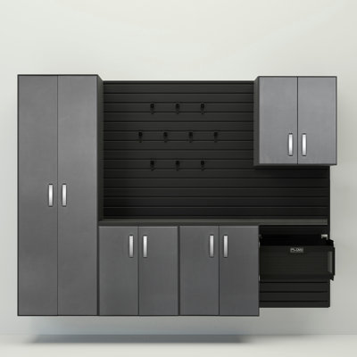 72" H x 96" W x 17" D 6 Piece Cabinet Starter Set