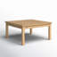 Knightly Outdoor Square Teak Coffee Table